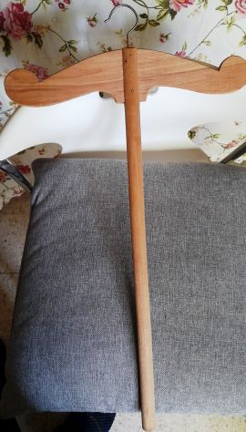 Stampella in legno vintage sagomata 60x37 - Foto 4