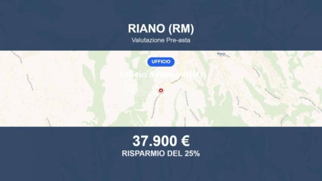 Immobile in asta di 34 m² in vendita a Riano