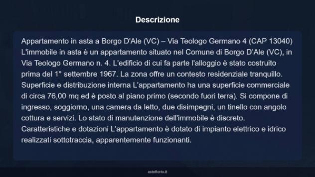 Immobile in asta di 76 m² in vendita a Borgo d'Ale - Foto 15