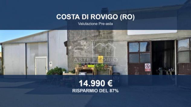 Immobile in asta di 490 m² in vendita a Costa di Rovigo
