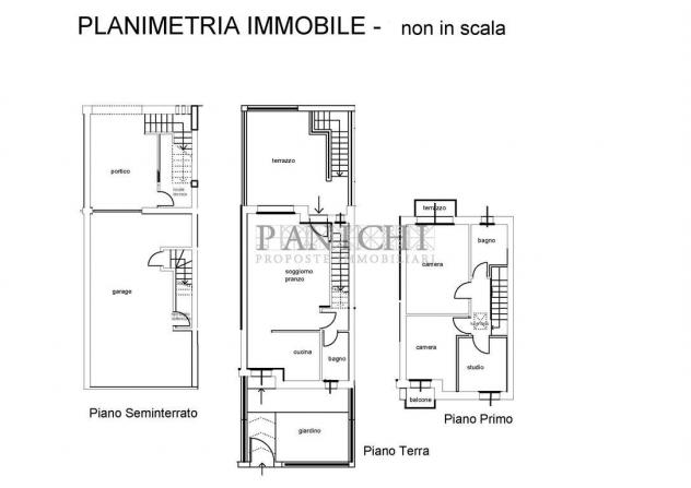 Villetta a Schiera 3 camere, giardino, terrazzi e garage - Foto 20