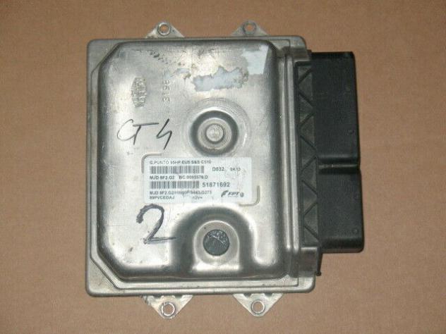 51871692 ECU FIAT GRANDE PUNTO EVO 51871692 MJD 8F2.G2 HW00P MJD8F2.G2