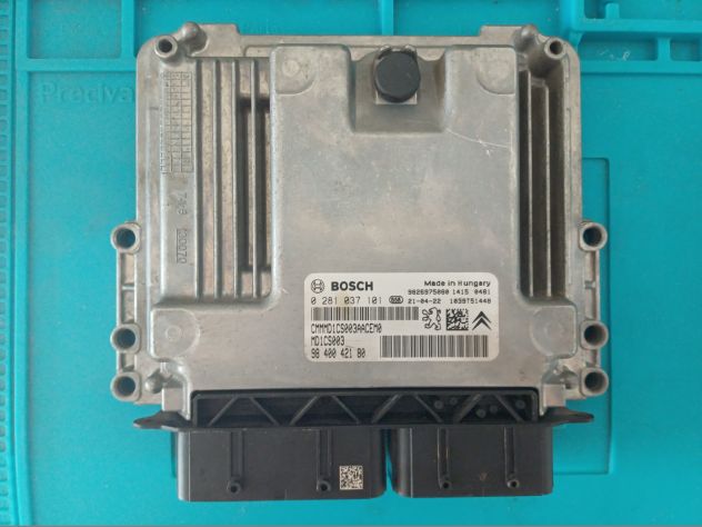 0281037101 CENTRALINA MOTORE ECU BOSCH CITROEN C3 III SX VAN 1.5 HDI 16V MAN 6M