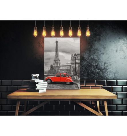 Quadro Fai Da Te 40x60 Cm. Parigi ARREDALACASA Spedizione Gratis - Foto 2