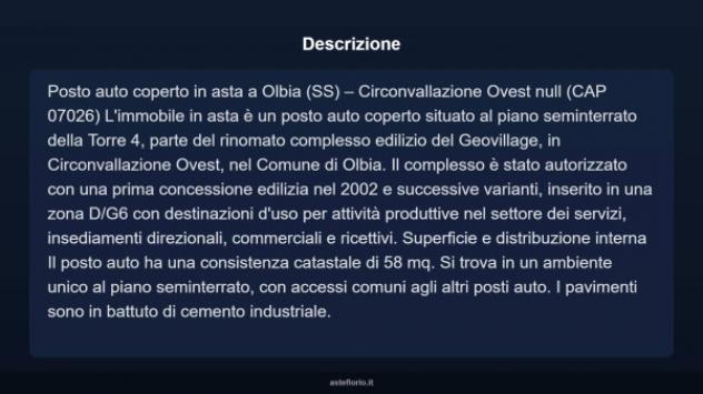 Immobile in asta di 58 m² in vendita a Olbia - Foto 4