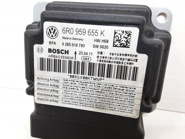 CENTRALINA AIRBAG VOLKSWAGEN Polo 5° Serie 6R0959655K (0917) - Foto 2