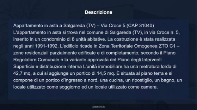 Immobile in asta di 42 m² in vendita a Salgareda - Foto 15