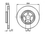 Disco Freno Bosch 0986478521 Per Alfa, Fiat, Opel