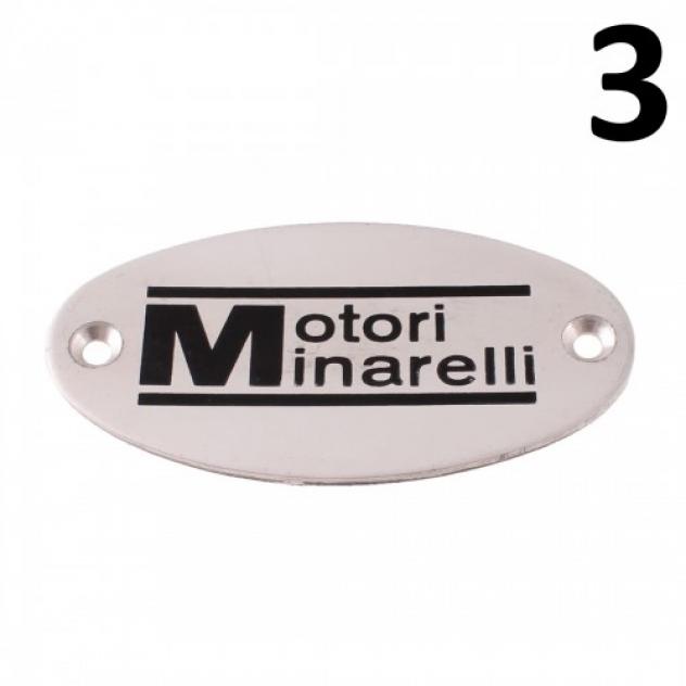 Targhetta carter motore per Minarelli P4 e P6 - Foto 5