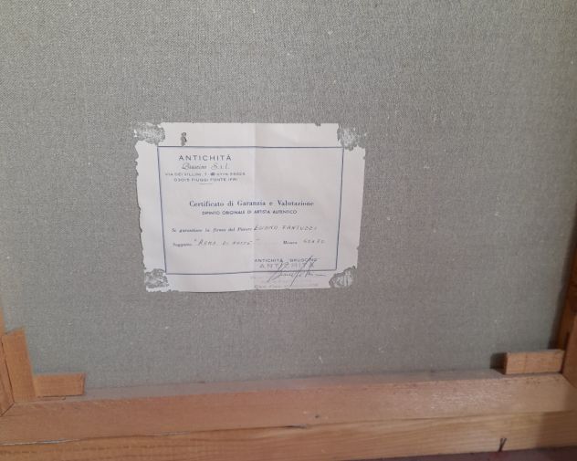 Fantuzzi olio su tela 50x70 autenticato - Foto 3