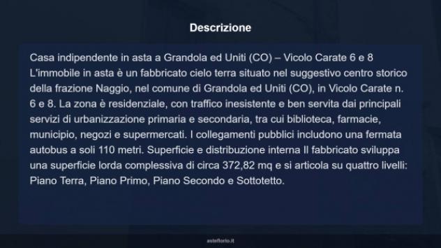 Immobile in asta di 372 m² con più di 5 locali in vendita a Grandola ed Uniti - Foto 10