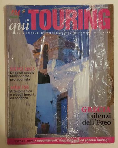 Rivista Qui Touring.Il mensile di turismo più diffuso in Italia Maggio 2008 n.5