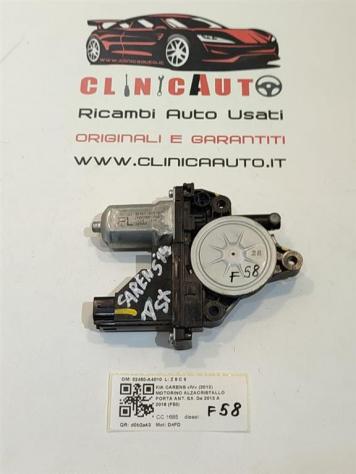 MOTORINO ALZAVETRO ANTERIORE SINISTRO KIA Carens Serie 82450-A4010 D4FD (1318)