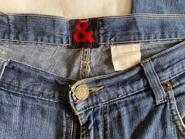 Jeans estivi Dolce &amp; Gabbana misura 52 - Foto 2