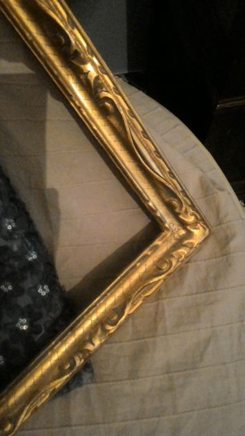 Cornice legno oro zecchino del xx secolo - Foto 6