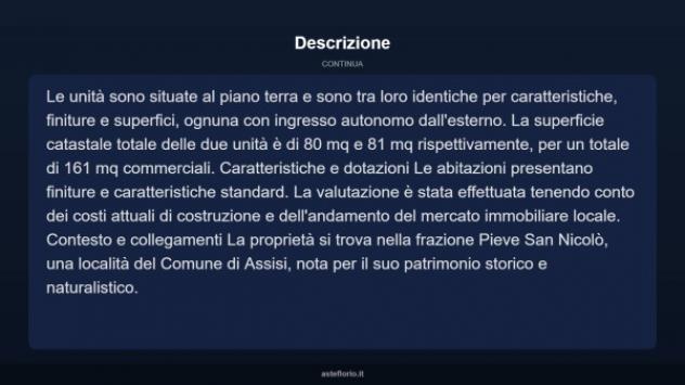 Immobile in asta di 161 m² con più di 5 locali in vendita a Assisi - Foto 15