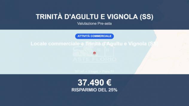 Immobile in asta di 351 m² in vendita a Trinità d'Agultu e Vignola