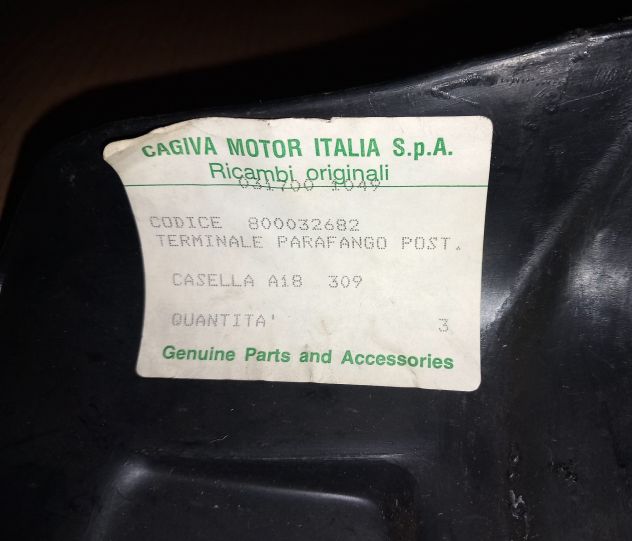 8000 32682 TERMINALE PARAFANGO POSTERIORE NUOVO per CAGIVA SST 125/ELECTRA - Foto 3