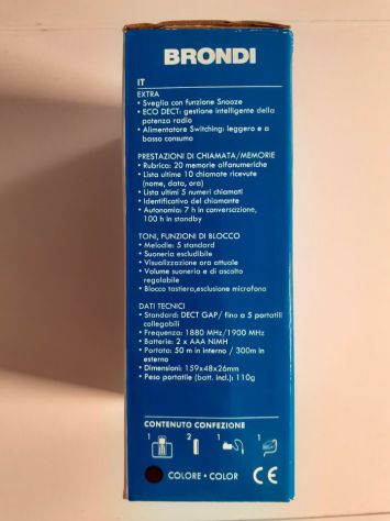 Telefono cordless nuovo - Foto 2