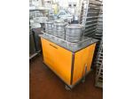 carrello colazioni con thermos usato