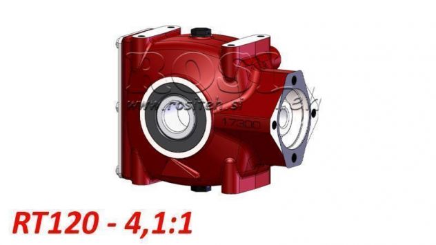 -RIDUTTORE - MOLTIPLICATORE RT120 PER MOTORE IDRAULICO