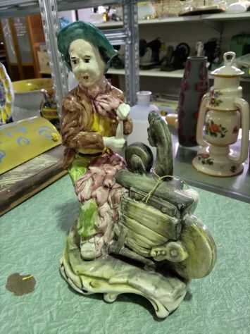 STATUINA CAPODIMONTE -  L' ARROTINO - Foto 3