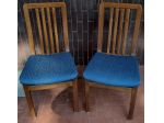 COPPIA SEDIE IMBOTTITE LEGNO MASSELLO PREZZO REALIZZO