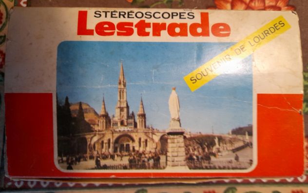 stereoscope visore 3d con 10 schede lourdes