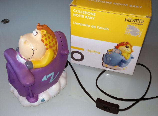 lampada da tavolo per bambini NUOVA - giraffa - Foto 2
