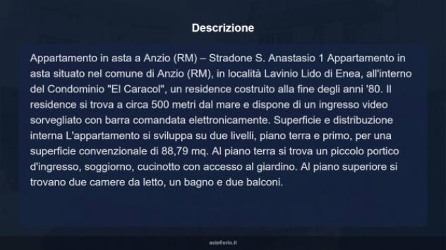 Immobile in asta di 88 m² in vendita a Anzio - Foto 9