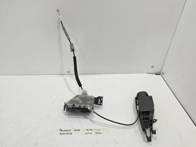 SERRATURA ANTERIORE DESTRA PEUGEOT 3008 GT Line 16942678 (17)