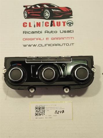 CENTRALINA CLIMA VOLKSWAGEN Golf 6 Berlina 3C8907336 ZJU (0812)