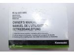 OWNER'S MANUAL MANUEL DE L'UTILISATEUR BETRIEBSANLEITUNG KAWASAKI NINJA 650 &hellip;