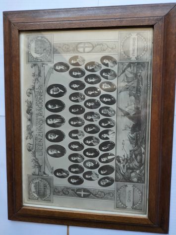 Foto antica Licenziandi Ragionieri Genova 1924-25 - Foto 5