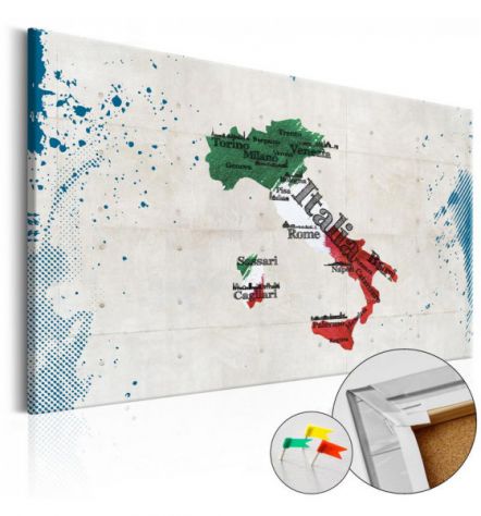 Quadro Di Sughero ARREDALACASA Italia 120x80 Cm
