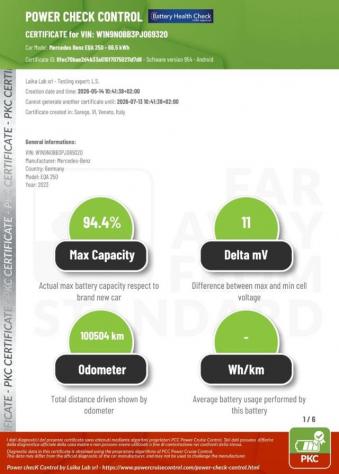 MERCEDES-BENZ EQA 2023 SPORT PLUS TETTO APRIBILE 94% SOH rif. 23803309 - Foto 5