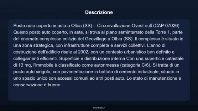 Immobile in asta di 13 m² in vendita a Olbia - Foto 4