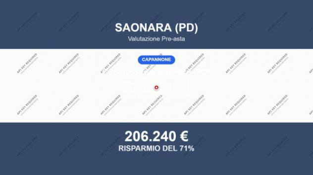 Immobile in asta di 196 m² in vendita a Saonara