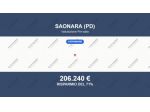 Immobile in asta di 196 m² in vendita a Saonara