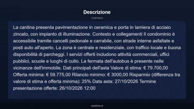Immobile in asta di 81 m² in vendita a Benevento - Foto 13
