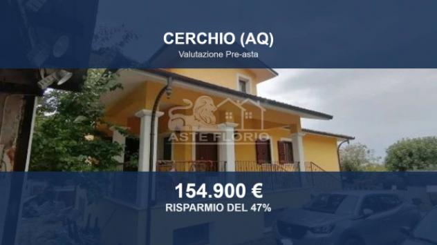 Immobile in asta di 181 m² in vendita a Cerchio