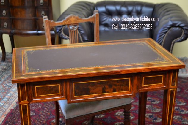 Scrittoio-console stile Luigi XVI cm 80 - Foto 3