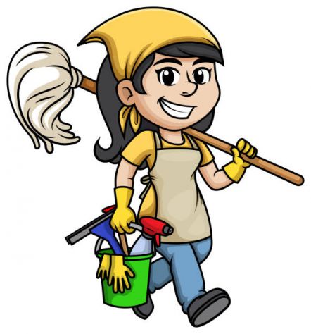 Ti aiuto con le pulizie domestiche!