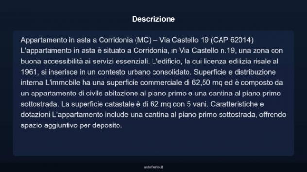 Immobile in asta di 62 m² in vendita a Corridonia - Foto 4