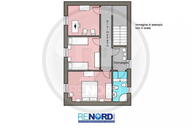 RIF. VIL7072 - INVERNO E MONTELEONE - Porzione di castello: abitazione di 5 locali e doppi servizi, cantina/taverna e giardino privato. - Foto 4