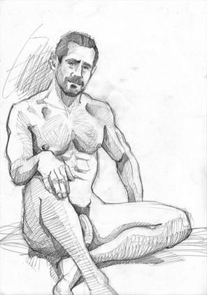 Modello uomo per nudo artistico, anche esplicito