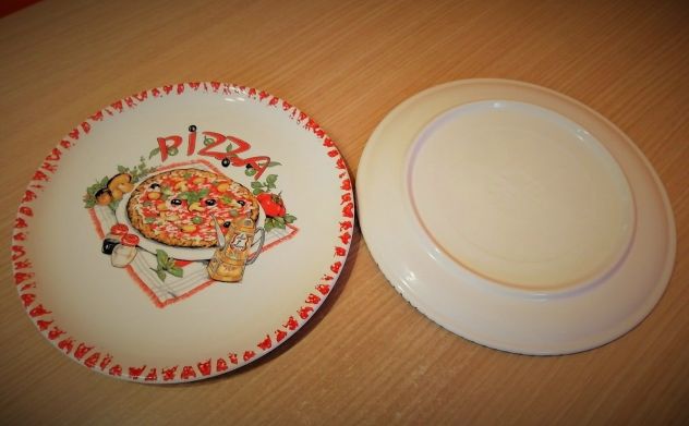Piatti per Pizza  in porcellana  n. 2 pezzi, - Foto 4