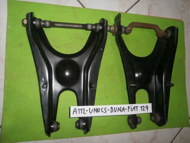 COPPIA BRACCI SOSPENS. POSTERIORI FIAT 127 A112 FIAT DUNA FIAT UNO CS 127 BRASIL - Foto 3