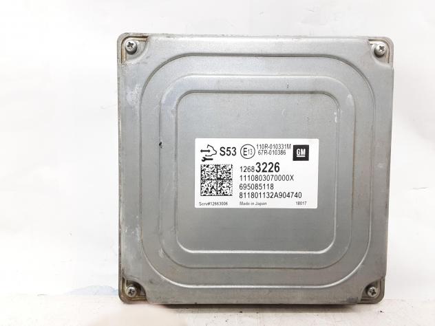 CENTRALINA MOTORE OPEL Corsa E 3° Serie 12683226 B 14 XEL Bifuel/Gas 1400 (15) - Foto 2