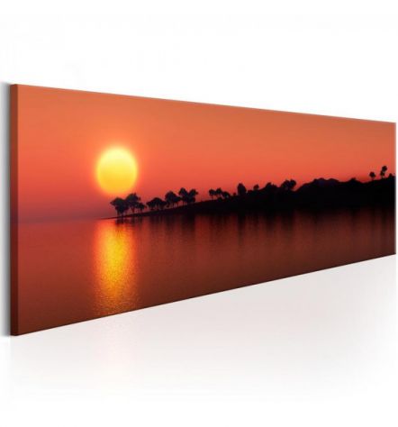 Quadro Una Isola Al Tramonto ARREDALACASA